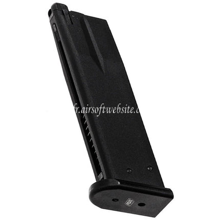 ASG 24 Billes Gaz Chargeur Convient pour ASG B&T USW A1 CZ-75 SP-01 Shadow 2 Série GBB Pistolet Airsoft Noir