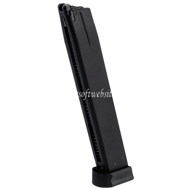 ASG 50 Billes Gaz Chargeur Convient pour ASG B&T USW A1 CZ-75 SP-01 Shadow 2 Série GBB Pistolet Airsoft Noir
