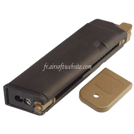 Guns Modify Amélioré 25 Billes Gaz Chargeur Convient pour G17 G18C G34 G35 G-Série GBB Pistolets Airsoft