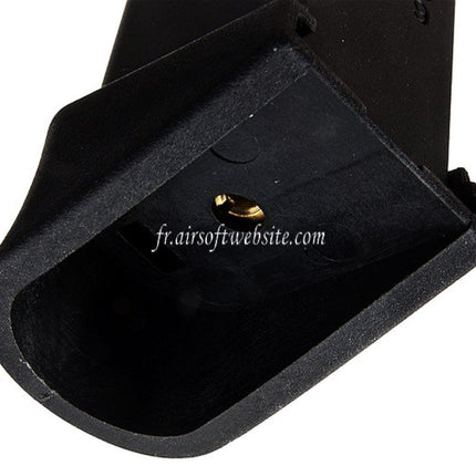 ICS 17 Billes Gaz Chargeur Court Type Convient pour ICS BLE-XPD BLE-XMK Compact Série GBB Pistolet Airsoft Noir