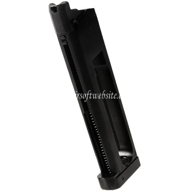 KJ Works 17 Billes Co2 Chargeur (4.5mm BB) Convient pour KJ Works KP-07 MEU 1911 Série GBB Pistolet Airsoft Noir