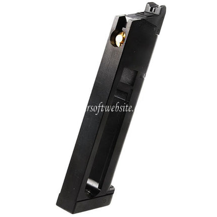 KJ Works 17 Billes Co2 Chargeur (4.5mm BB) Convient pour KJ Works KP-07 MEU 1911 Série GBB Pistolet Airsoft Noir