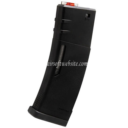 KRYTAC Swappable 30/120 Billes Polymère Chargeur Convient pour M4 M16 Série AEG Fusil Airsoft Noir
