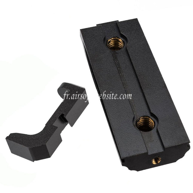 EMG Licensed SAI Lourd Backstrap et Chargeur Release Convient pour SAI BLU COMPACT GBB Pistolet Airsoft