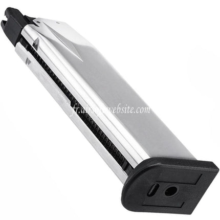 Air Venturi Springfield Armory 20 Billes .177 Cal Co2 Chargeur Convient pour 4.5mm BBs XDM Série Airgun Argent