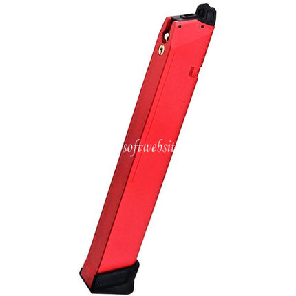 TTI Airsoft 50 Billes Aluminum Gaz Chargeur Convient pour TP22 AAP-01 G17 G18C G34 G35 G-Série GBB Pistolet