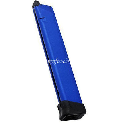 TTI Airsoft 50 Billes Aluminum Gaz Chargeur Convient pour TP22 AAP-01 G17 G18C G34 G35 G-Série GBB Pistolet