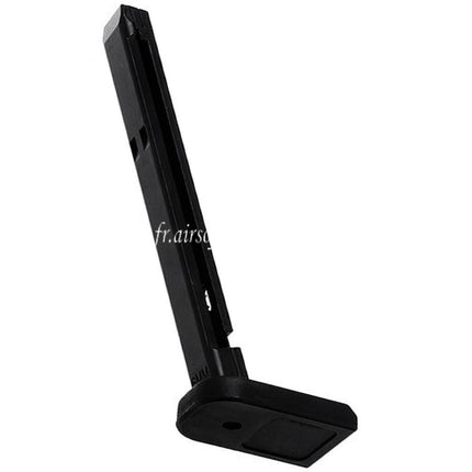 Gun Heaven 11 Billes Co2 Chargeur Convient pour Umarex Elite Force Gun Heaven G22 Fixed Slide Co2 Pistolet Airsoft Noir