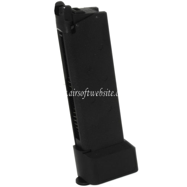 VFC 20 Billes Gaz Chargeur Convient pour VFC 1911 UC / Kimber Ultra Carry Série GBB Pistolet Airsoft Noir