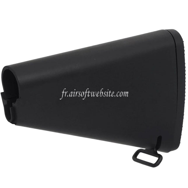 Golden Eagle Stubby Fixé Crosse Convient pour M4 M16 Série AEG Fusils Airsoft Noir