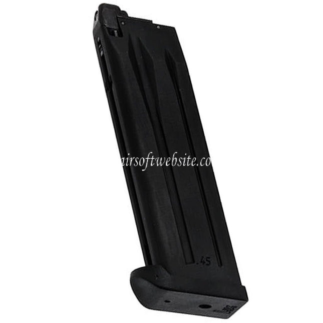 KWA 24 Billess Gaz Chargeur Convient pour Umarex KWA USP.45 Série GBB Pistolet Airsoft Noir