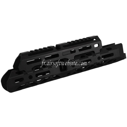 5KU KPYK CRC 1U020B Style 290mm Longueur moyenne M-LOK Haut Bas Garde-Main Rail Système Convient pour GHK LCT AKM AK105 AKS-74U Série AEG Fusils Airsoft