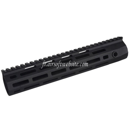 E&C 10.75 Pouces URX-4 M-Lok Garde-Main Rail Système Convient pour M4 M16 Série AEG Fusils Airsoft Noir