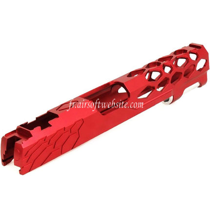 EDGE Aluminum Custom 'SHIELD' Standard Glissière Convient pour Tokyo Marui Hi-Capa 1911 Série GBB Pistolet Airsoft