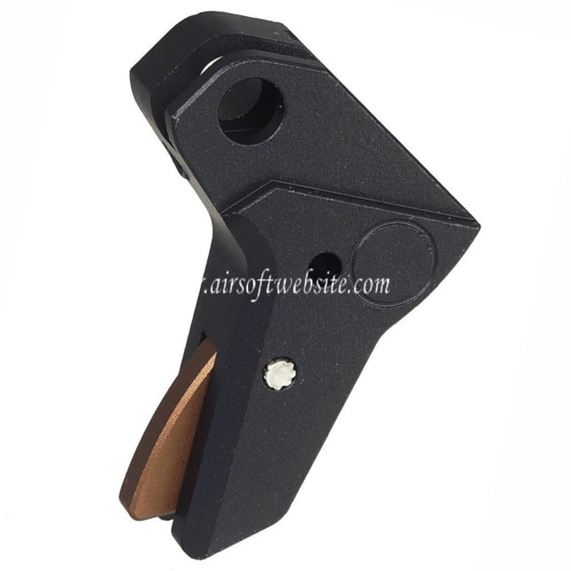 5KU CNC Aluminum Alpha Compétition Gâchette Convient pour Tokyo Marui G17 Gen5 MOS Série GBB Pistolets Airsoft