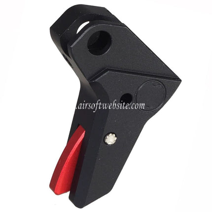5KU CNC Aluminum Alpha Compétition Gâchette Convient pour Tokyo Marui G17 Gen5 MOS Série GBB Pistolets Airsoft