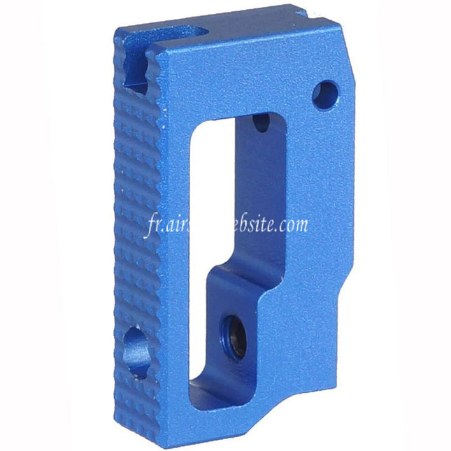 5KU Aluminum Court Plat Réglable Gâchette Convient pour Tokyo Marui Hi-Capa 1911 Série GBB Pistolets Airsoft