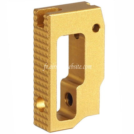 5KU Aluminum Court Plat Réglable Gâchette Convient pour Tokyo Marui Hi-Capa 1911 Série GBB Pistolets Airsoft