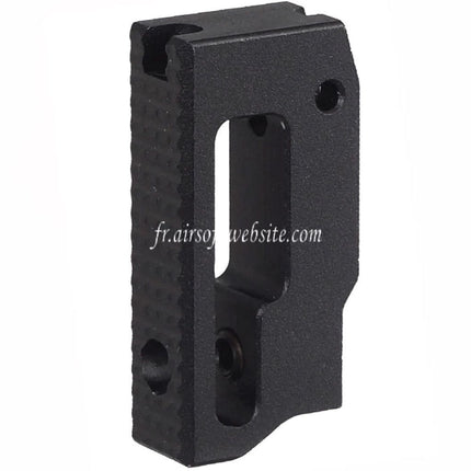 5KU Aluminum Extra Court Plat Réglable Gâchette Convient pour Tokyo Marui Hi-Capa 1911 Série GBB Pistolets Airsoft