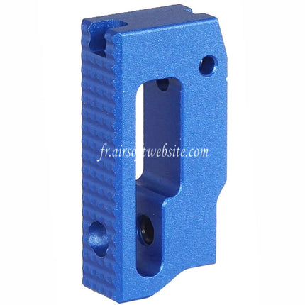 5KU Aluminum Extra Court Plat Réglable Gâchette Convient pour Tokyo Marui Hi-Capa 1911 Série GBB Pistolets Airsoft