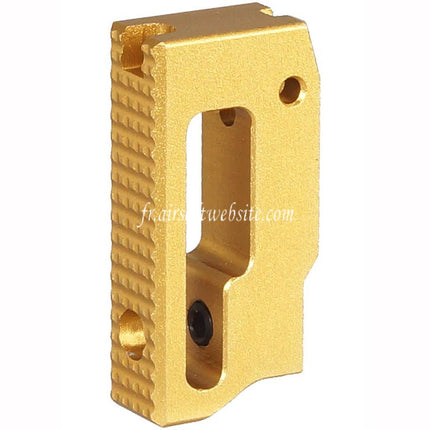 5KU Aluminum Extra Court Plat Réglable Gâchette Convient pour Tokyo Marui Hi-Capa 1911 Série GBB Pistolets Airsoft