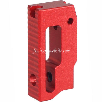 5KU Aluminum Extra Court Plat Réglable Gâchette Convient pour Tokyo Marui Hi-Capa 1911 Série GBB Pistolets Airsoft