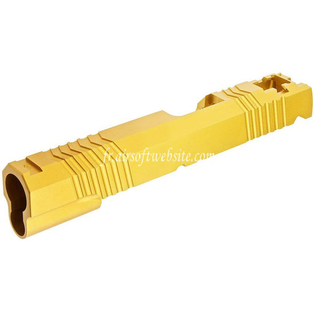 GK Tactical Aluminum SV Standard Glissière avec Buse Boîtier Recul Ressort Plug Convient pour Tokyo Marui Hi-Capa 1911 Série GBB Pistolet Airsoft