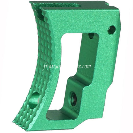 5KU Aluminum Longue Courbe Réglable Gâchette Convient pour Tokyo Marui Hi-Capa 1911 Série GBB Pistolets Airsoft
