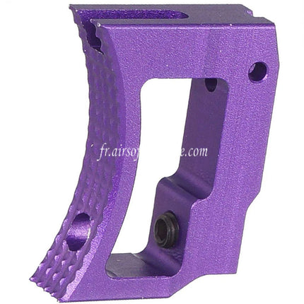 5KU Aluminum Longue Courbe Réglable Gâchette Convient pour Tokyo Marui Hi-Capa 1911 Série GBB Pistolets Airsoft
