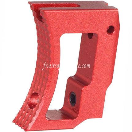 5KU Aluminum Longue Courbe Réglable Gâchette Convient pour Tokyo Marui Hi-Capa 1911 Série GBB Pistolets Airsoft
