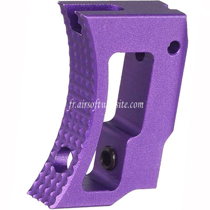 5KU Aluminum Moyenne Courbe Réglable Gâchette Convient pour Tokyo Marui Hi-Capa 1911 Série GBB Pistolets Airsoft