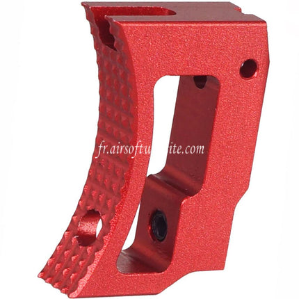 5KU Aluminum Moyenne Courbe Réglable Gâchette Convient pour Tokyo Marui Hi-Capa 1911 Série GBB Pistolets Airsoft