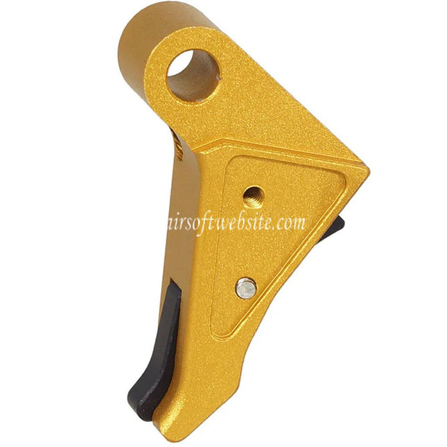 5KU CNC Aluminum AA Style Gâchette Convient pour WE(WE-TECH) Tokyo Marui G17 G19 G34 Série GBB Pistolets Airsoft