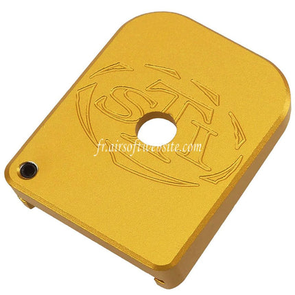 5KU Aluminum STI Style Chargeur Base Plaque Convient pour Armorer Works AW WE(WE-TECH) Tokyo Marui Hi-Capa Série Pistolets Airsoft