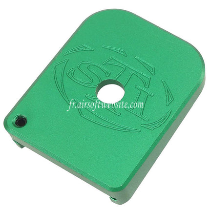 5KU Aluminum STI Style Chargeur Base Plaque Convient pour Armorer Works AW WE(WE-TECH) Tokyo Marui Hi-Capa Série Pistolets Airsoft