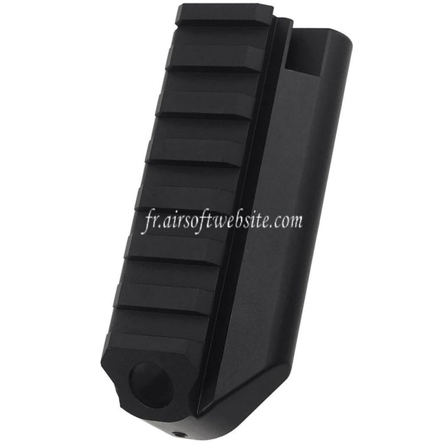 C&C TAC CNC Aluminum 7-Emplacements 20mm M1913 Picatinny Rail Crosse Adapter Convient pour Guns Modify GM Cybergun FN HERSTAL SCAR-L MK2 Serie GBB Fusils