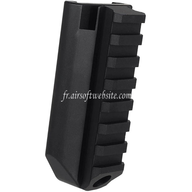 C&C TAC CNC Aluminum 7-Emplacements 20mm M1913 Picatinny Rail Crosse Adapter Convient pour Guns Modify GM Cybergun FN HERSTAL SCAR-L MK2 Serie GBB Fusils