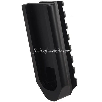 C&C TAC CNC Aluminum 7-Emplacements 20mm M1913 Picatinny Rail Crosse Adapter Convient pour Guns Modify GM Cybergun FN HERSTAL SCAR-L MK2 Serie GBB Fusils