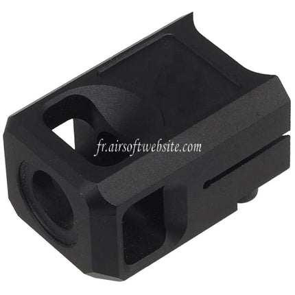 5KU CNC Aluminium Compensateur V2 -14mm CCW sens antihoraire Filetage Convient pour G17 G19 Gen 5 Serie GBB Pistolets Airsoft