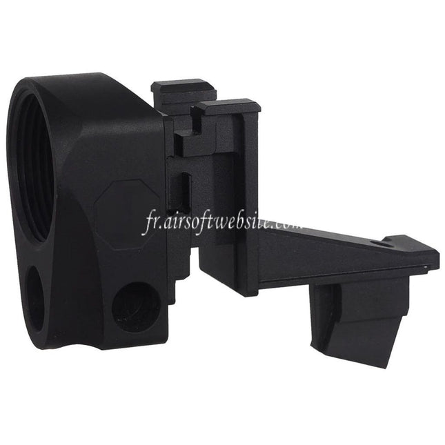 5KU Aluminum 4-Emplacements 20mm M1913 Picatinny Rail Crosse Adapter Convient pour M4 Tube Toyko Marui AKM Serie GBB Fusils