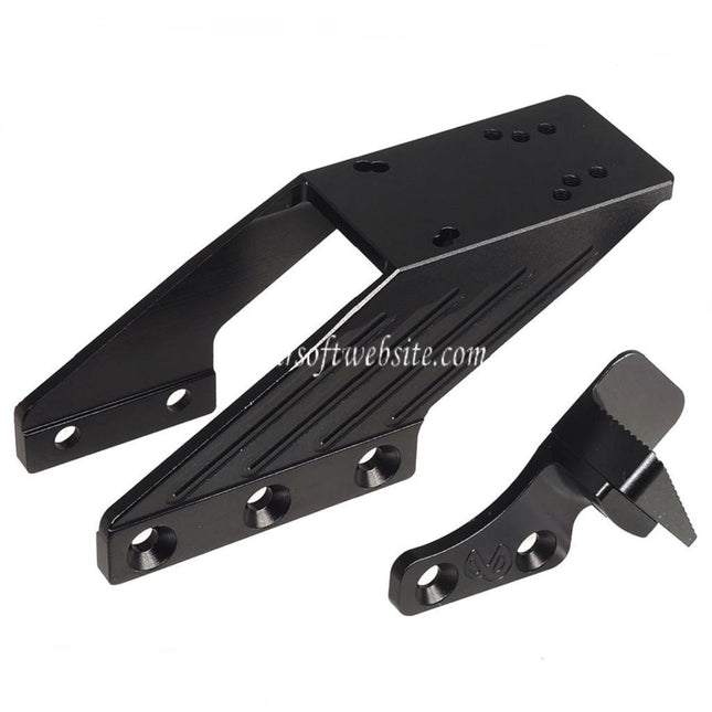 5KU CNC Aluminum Infinity Optique Montage avec Pouce Repose Convient pour 5KU Infinity IMM Kit Hi-Capa Série GBB Pistolets Airsoft