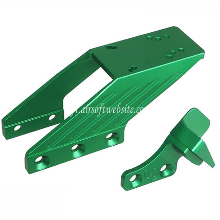 5KU CNC Aluminum Infinity Optique Montage avec Pouce Repose Convient pour 5KU Infinity IMM Kit Hi-Capa Série GBB Pistolets Airsoft