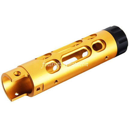 Narcos Airsoft CNC Aluminum Avant Canon Kit (Type 2) Convient pour Action Army AAP01 Série GBB Pistolet