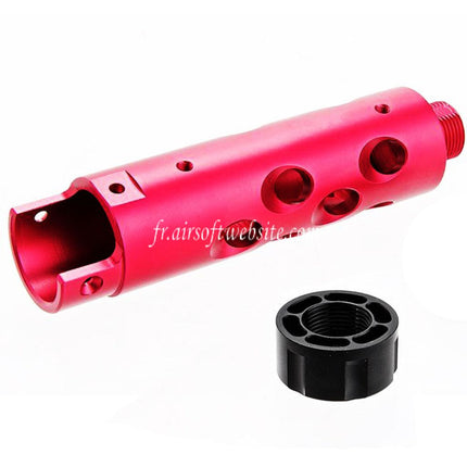 Narcos Airsoft CNC Aluminum Avant Canon Kit (Type 1) Convient pour Action Army AAP01 Série GBB Pistolet