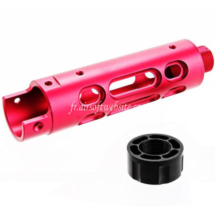 Narcos Airsoft CNC Aluminum Avant Canon Kit (Type 2) Convient pour Action Army AAP01 Série GBB Pistolet