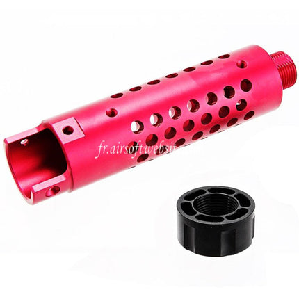 Narcos Airsoft CNC Aluminum Avant Canon Kit (Type 4) Convient pour Action Army AAP01 Série GBB Pistolet
