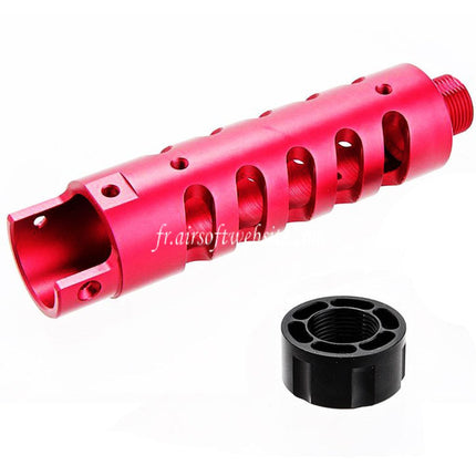 Narcos Airsoft CNC Aluminum Avant Canon Kit (Type 5) Convient pour Action Army AAP01 Série GBB Pistolet