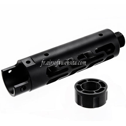 Narcos Airsoft CNC Aluminum Avant Canon Kit (Type 7) Convient pour Action Army AAP01 Série GBB Pistolet