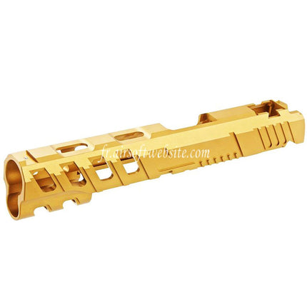 Narcos Airsoft CNC Aluminum Glissière Phantom Convient pour Tokyo Marui Hi-Capa 5.1 Série GBB Pistolet