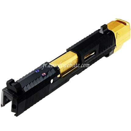 RWA Agency Arms CNC Aluminum P320 Peacekeeper Glissière Set Convient pour SIG AIR ProForce P320 XCarry M17 M18 Série GBB Pistolet Airsoft